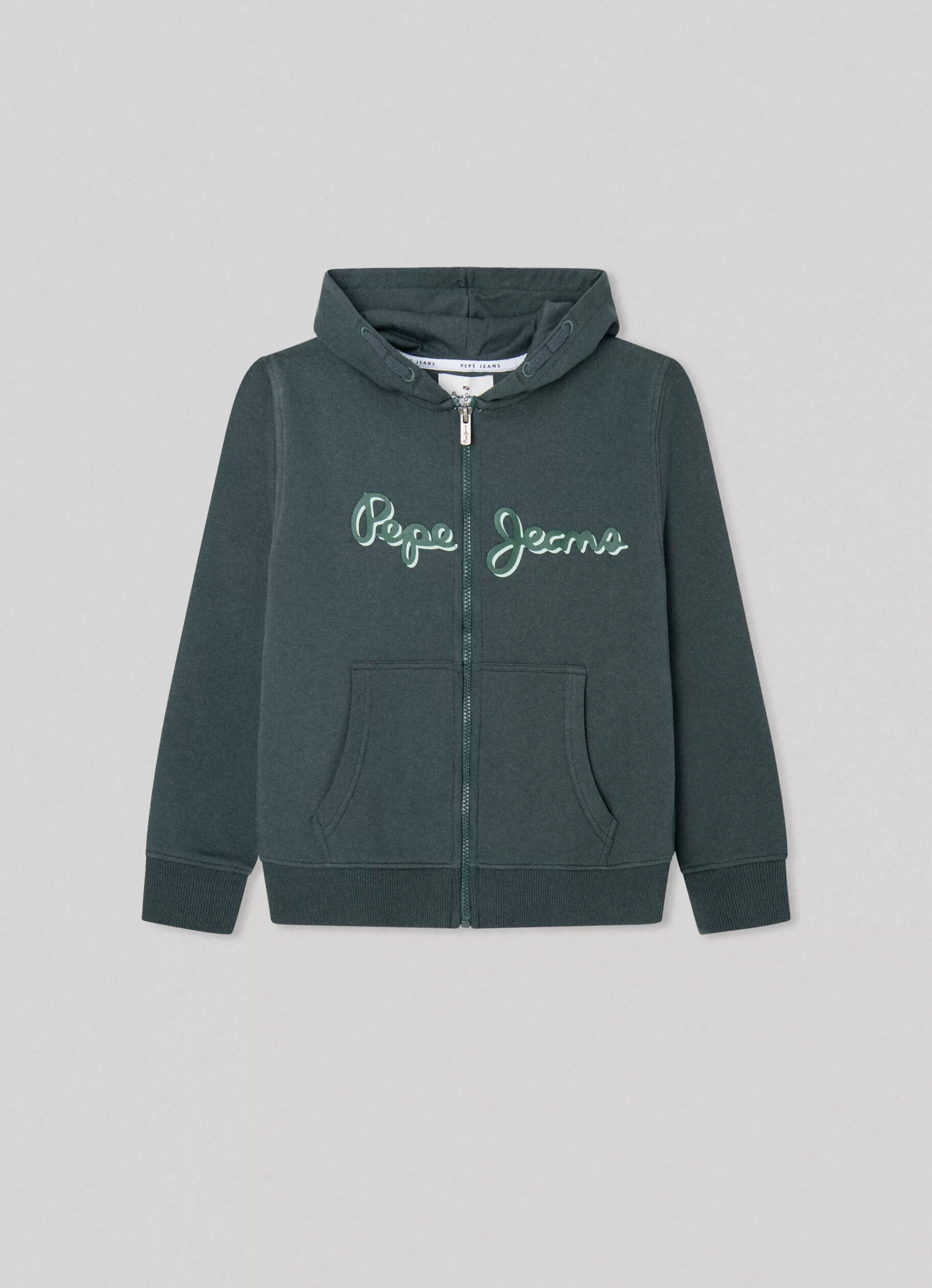 Sweats*KIDS Pepe Jeans ZIP-UP HOODIE Regent Green