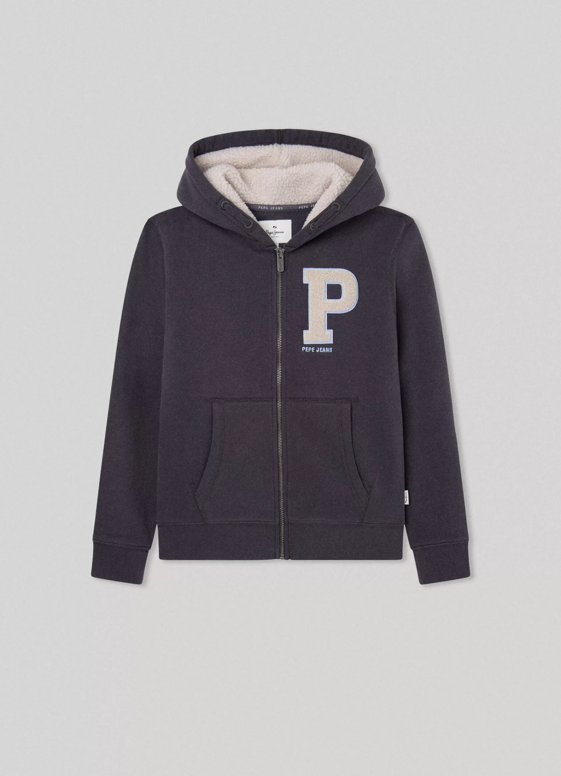 Sweats*KIDS Pepe Jeans ZIP-UP HOODIE Washed Black