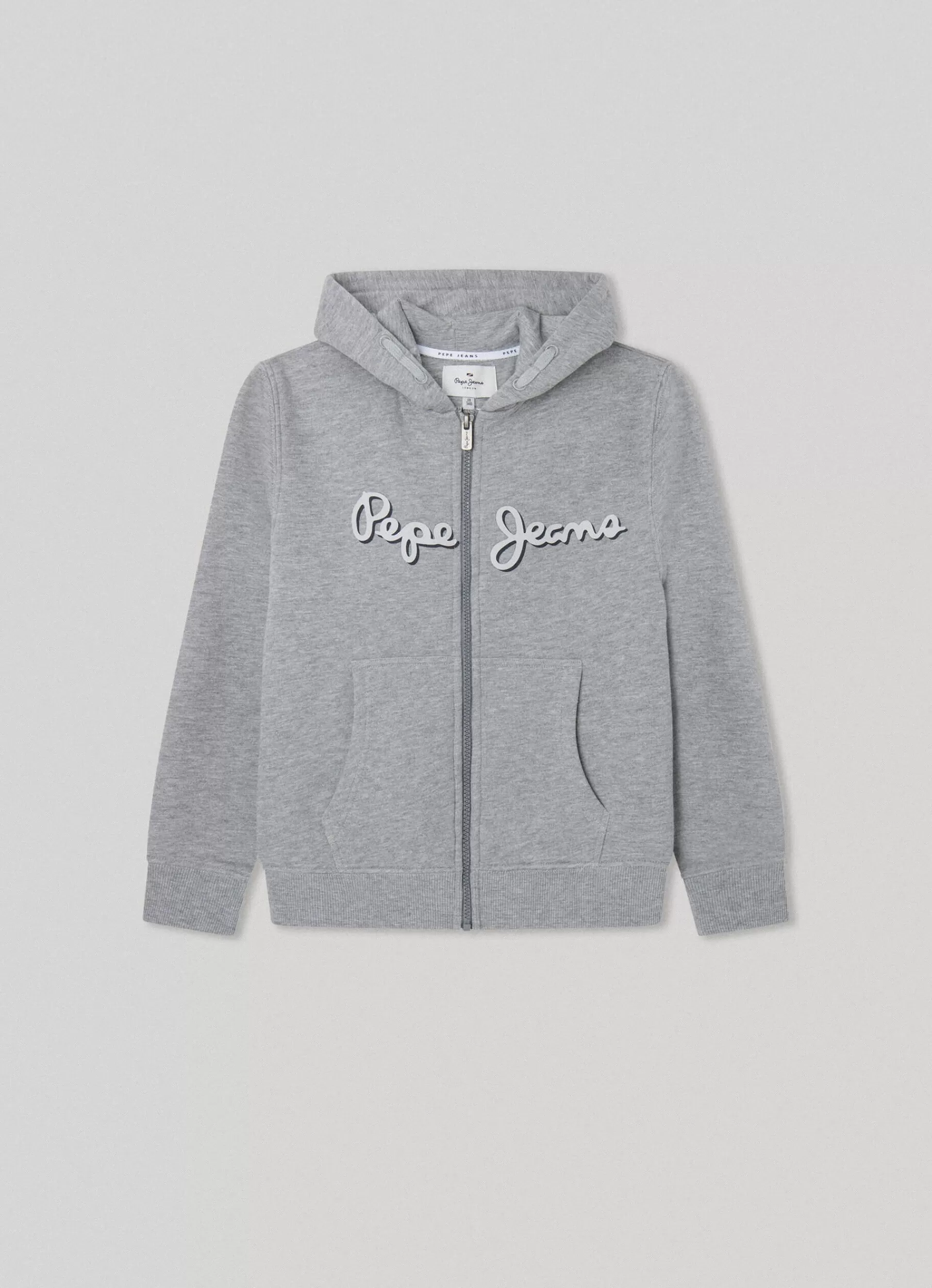 Sweats*KIDS Pepe Jeans ZIP-UP HOODIE Marl Grey